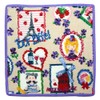 FEILER Tour De Paris Handkerchief, Purple Hand Towel, 9.8 inches