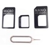 5 pieces adapter SIM card 4 in 1 nano sim