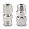 Metalwork 304 Stainless Steel Metric Compression Tube Fitting Male Connector
