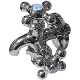 Dual Outlet Faucet Hose Connector Faucet