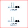 2 Sets Rear Brake Caliper Slider Pins Guide 113-1385X For