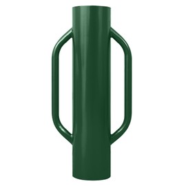 Gaderth 37 Lbs Fence Post Driver with Handle,Manual T Post Driver Metal Post Hammer for U Fence Post Wooden Post Green