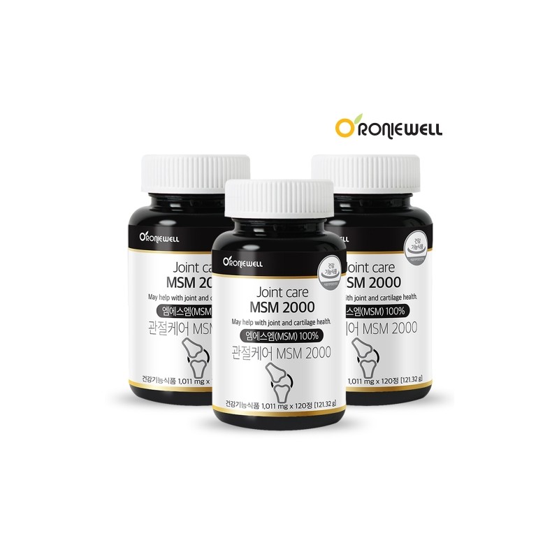 Ronnywell Joint Care MSM 2000 (1,011.5mg × 120 Tablets) /