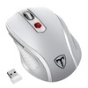 TERPORT F20 Mouse Inalámbrico, Mouse Ergonómico de 2.4G con 5
