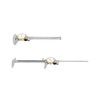 QWORK Dial Calipers, 0-15cm Caliper Measuring Tool, 0.02mm Graduation Interval,