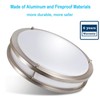Drosbey 36W Dimmable LED Flush Mount Ceiling Light Fixture, Kitchen