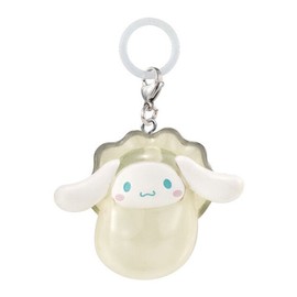 Bandai Sanrio Characters Oyster Costume Mascot Dangler Bandai 1-Inch Key Chain - Cinnamoroll