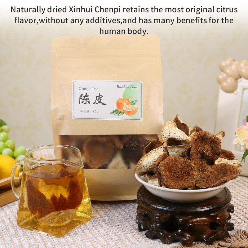 Wanhua Hall Dried Tangerine Peel Chenpi Orange Peel Tea Dired