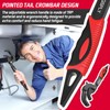 YBQSPLY Pipe Wrench Set, 10” and 15” Self Adjusting Wrench