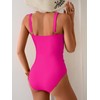 B2prity One Piece Swimsuit for Women Tummy Control Ruched Bathing