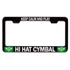 Custom Brother - Keep Calm and Play HI HAT CYMBAL