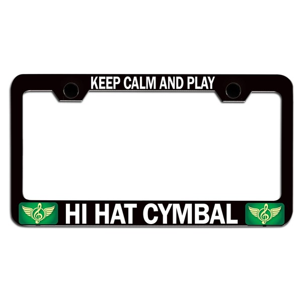 Custom Brother - Keep Calm and Play HI HAT CYMBAL