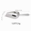 Cuchara de hielo para alimentos, cuchara multifuncional de acero inoxidable