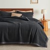 Bedsure Black Bedspread Coverlet Queen Size - Lightweight Soft Quilt
