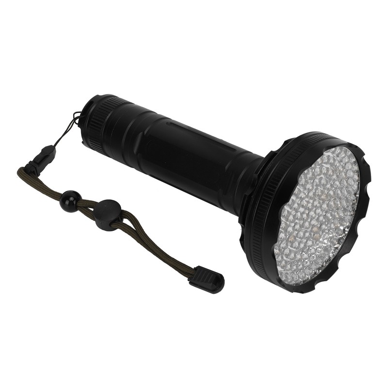 128 LED UV Flashlight Black Light LED Torch Lamp for