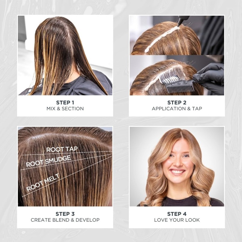 Jerome Russell Bblonde SMUDGE Root Blending Kit in Medium Cool|