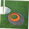 BESPORTBLE 3pcs Indoor Golf Putting Practice Cups Portable Grey Training