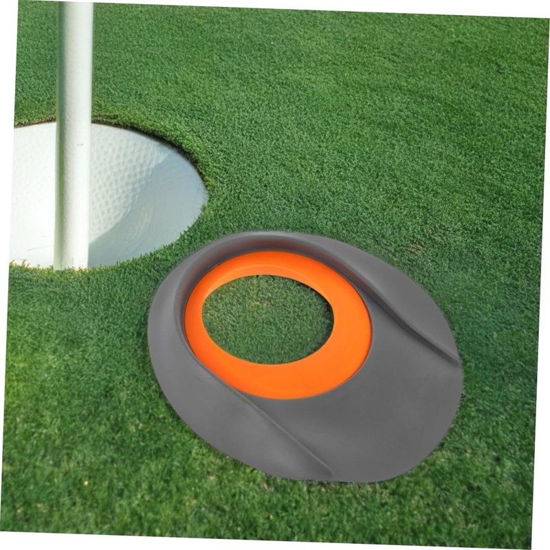 BESPORTBLE 3pcs Indoor Golf Putting Practice Cups Portable Grey Training