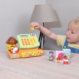 Hey Duggee Cash Register | Role Play Shop With Money & Accessories | Cash Register Toys For Kids | Hey Duggee & Squirrels Toys | Cash Till with Squirrel Themed Notes & Toy Canned Food | Ages 3+