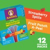 Annie's Organic Fruit Peel-A-Parts Fruit Flavored Snacks, Strawberry and Fruit