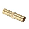 sourcing map 10mm Brass Barb Hose Fitting Straight Connector Coupler