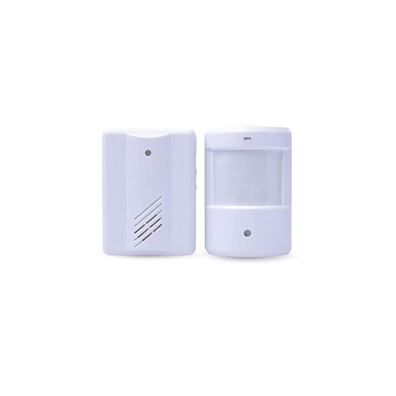 Wireless One Piece Chime Set with Image Stabilization, Sensing Infrared
