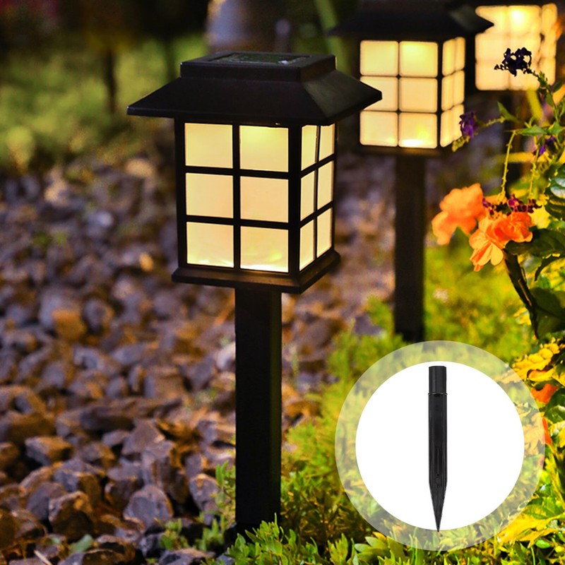 SUPVOX Solar Light Stakes, Stake Solar Lights Replacement Spike,6.29 *