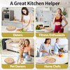 Chicken Shredder, Pro Twist Chicken Breast Shredder Tool with Clear