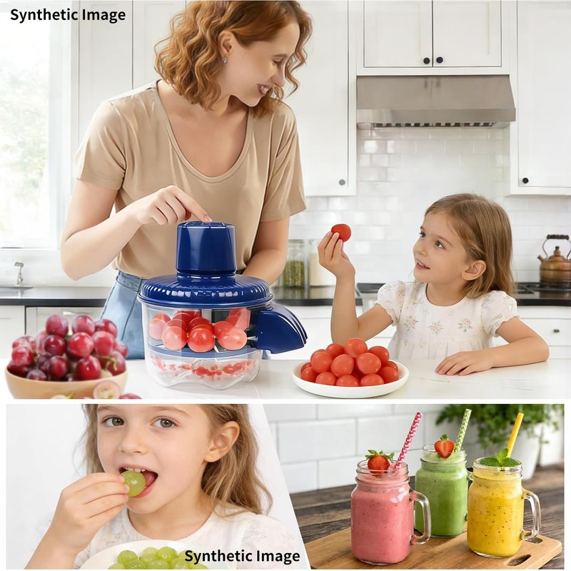 Electric Grape Peeler, Automatic Garlic & Cherry Tomato Peeler, Upgraded