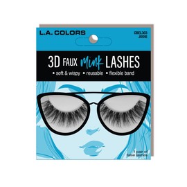 L.A. COLORS 3D Faux Mink Lashes, Jodie CBEL303