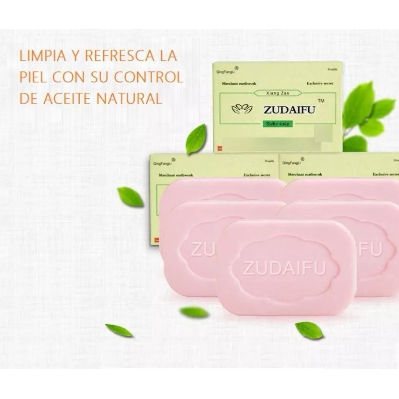 Zudaifu Jabon Zudaifu Original Para Psoriasis Y Bacterias En La