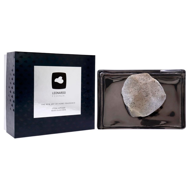 Leonardo Essenza Stone Diffuser Set - Black by Leonardo for
