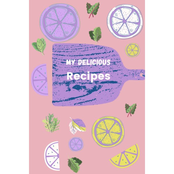 Blank Recipe Book journal to write in my recipes, organized