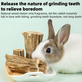 2pcs Rabbits Chew Toys,Natural Papaya Chew Sticks,Hamster Toys,Ch-ew Toys for Teeth,Ch-ew St-icks,Ra-bbits Che-w Toys Boredom Breaker,Rabbit Toys,Wood Small Animal Chew Sticks,Wood Rabbits Chew Toys