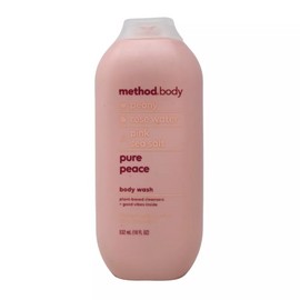 Method Body Paraben & Phthalate Free Body Wash, Pure Peace, 18 Oz ( 6-Pack )