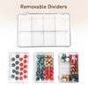 ZECENN Coffee Pod Holder Storage for Counter, Clear Organizer for