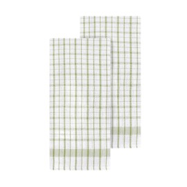 Ritz Kitchen Dish Towel, Cactus Green, 2 Count