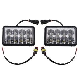 Holdia LED Work Light 2 Pcs 9829523 6661353 Compatible with Bobcat Skid Steer 553 751 753 A250 S100 and Ford L465 LX885