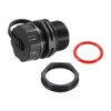 sourcing map RJ45 Panel Mount Coupler, IP68 Shielded Industrial Panel