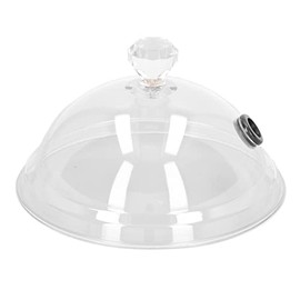 Home Smoking Cloche Dome Lid - Kitchen Cooking Acrylic Smoke Infuser Dome Cover Lid - Perfect for Smoker Sprayer Plates Bowls Smoking Gun