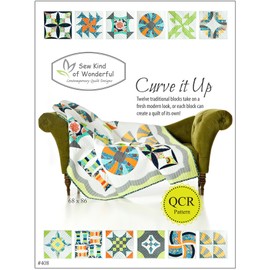Curve It up Quilt Pattern: Twelve Traditional Blocks Take on a Fresh Modern Look, or Each Block Can Create a Quilt of Its Own