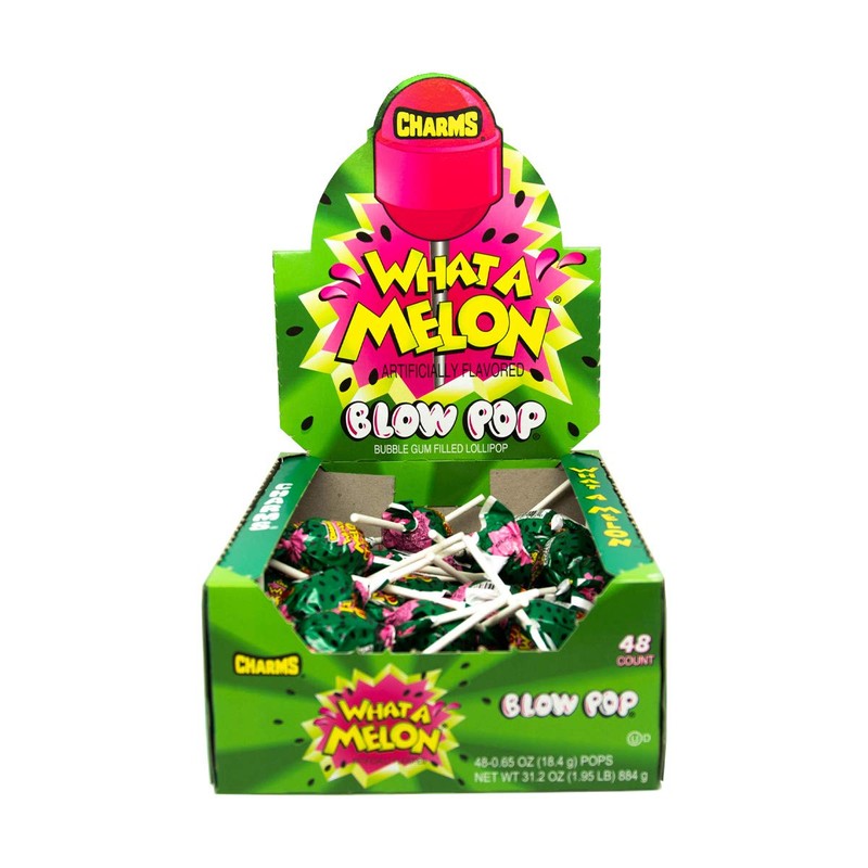 Charms Blow Pop Lollipops - Individually Wrapped Dual Candy and