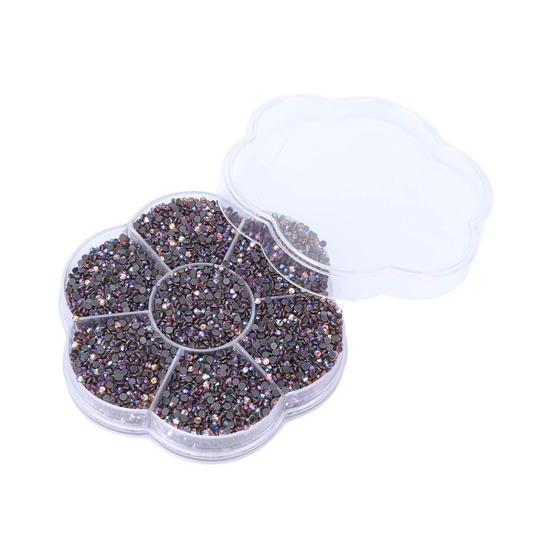 14400pcs Rhinestones Shiny Transparent Decorative Nail Art Accessories for Clothes
