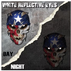 Decals by Haley Puerto Rico Flag Skull Decal Sticker Country Bumper Window Car Truck Hispanic