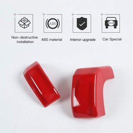 JeCar Center Console Co-Pilot Passenger Side Strip Cover Trim for Toyota 4Runner 2010-2020 (Red)