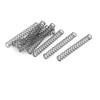sourcingmap 0.7mmx5mmx40mm 304 Stainless Steel Compression Springs 10pcs