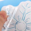 6 Sheets Large Snowflake Window Stickers Christmas Window Stickers Decorations