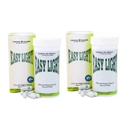 Easy Light Cápsulas de Fibra Natural de Origen Vegetal Paquete de 60 Capsulas 2 pack