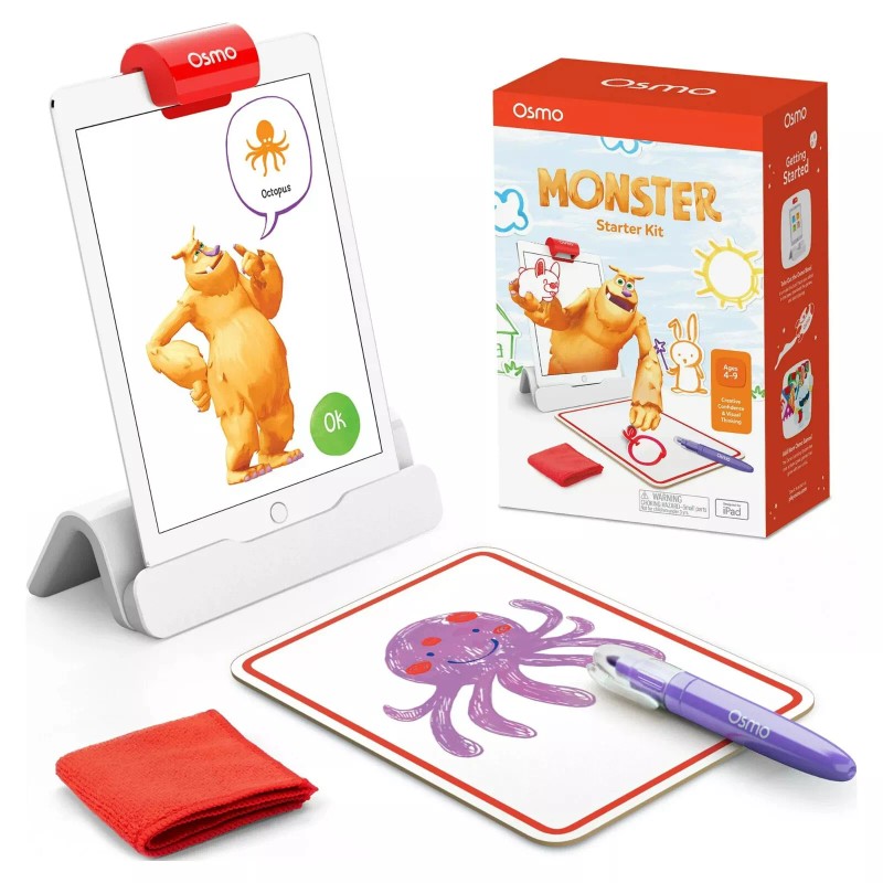 Osmo BRAND NEW !!!OSMO MONSTER STARTER KIT w/BASE LEARNING GAME