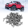 100PCS Carbide Tire Studs Anti Slip Snow Spikes Screw Studs